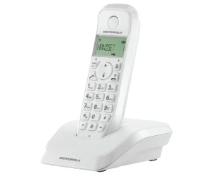 Motorola S1201 Blanco / Teléfono Inalámbrico