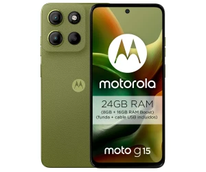 Motorola Moto G15 4G Green / 8+128Gb / 6.72" Full Fhd+