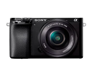 Sony Alpha 6100 Negro / Cuerpo De Cámara + Objetivo Zoom Motorizado De 16-50 Mm