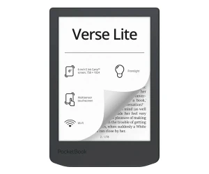Pocketbook Verse Lite Midnight Grey / Lector De Libros Electrónicos 6" 8Gb