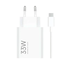 Xiaomi 33W Charging Combo White / Cargador De Red Eléctrica / Usb-A A Usb-C 33W