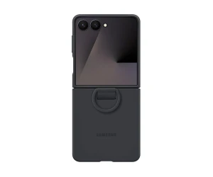 Funda Trasera De Silicona Negro / Samsung Z Flip7