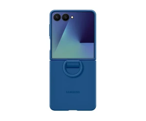 Funda Trasera De Silicona Azul / Samsung Z Flip7
