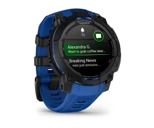 Garmin Instinct® 3 Negro Con Correa De Color Azul / Smartwatch 45Mm Amoled