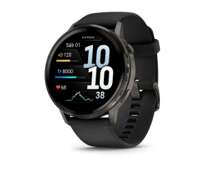 Garmin Venu® 4 Gris Con Correa De Silicona Negra / Smartwatch 45Mm