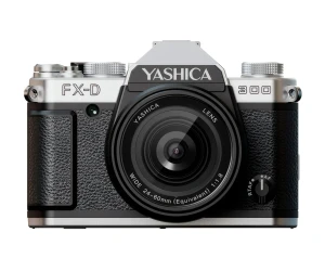 Yashica Fx-D 300 Silver / Cámara De Simulación De Película Digital