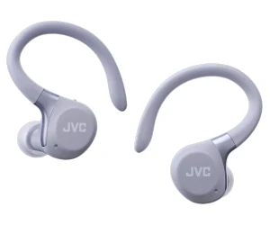JVC Ha-Ec75T Violeta/ Auriculares Deportivos Inalámbricos Con Cancelación Activa Del Ruido