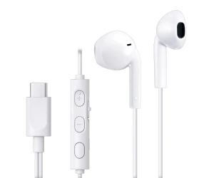 JVC Ha-Fr17Uc White / Auriculares De Tipo Botón Con Usb-C