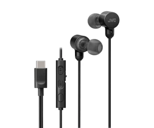 JVC Ha-Fr29Uc Black / Auriculares Con Cable Usb-Câ„¢ MicrÃ³fono Y Mando A Distancia