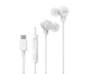 JVC Ha-Fr29Uc White / Auriculares Con Cable Usb-Câ„¢ MicrÃ³fono Y Mando A Distancia