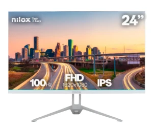 Nilox Nxm24Fhd100W Blanco / Monitor 24" Ips 100Hz Full Hd
