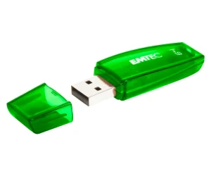 Emtec C410 Color Mix Verde Transparente / Pendrive 64Gb Usb-A 2.0