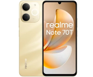 Realme Note 70T 4G Gold / 4+256Gb /  6,74" 90Hz Hd+,
