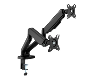 Fonestar Smm-112Pr Negro / Soporte Orientable De Mesa Para 2 Monitores / 17" A 32"