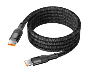 Ksix Bcl060Wat02 Negro / Cable De Carga Y Datos 1 Metro / Usb-C A Usb-C / Carga Ultrarrápida 60W