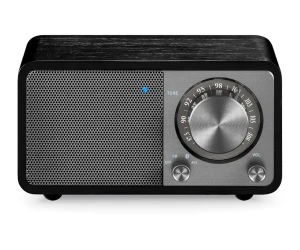Sangean Wr-7 Plus Roble De Medianoche / Radio Con Mueble De Madera Fm / Bluetooth / Aux