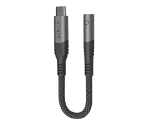 Astrum Vmac50 Gris / Cable Convertidor Usb-C A Aux / 10 Cm