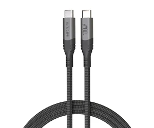 Astrum Vmcc100 Gris / Cable De Carga Vervemesh Usb-C A Usb-C / 1,2 Metros / 100W