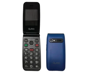 Qubo Senior Neonw-Bl 4G Azul / Móvil 2.4"