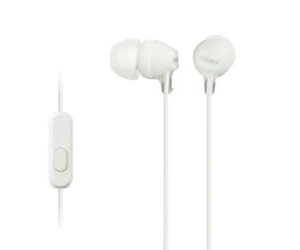 Sony Mdr-Ex15Ap White / Auriculares Inear Con Cable