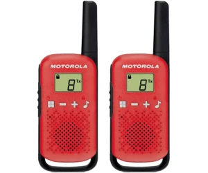 Motorola Talkabout T42 Rojo / Pareja De Walkie Talkies 4Km