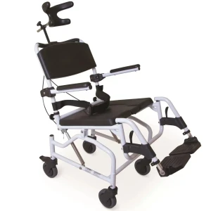 Tilt-in-Space Toileting & Shower Chair | Adjustable & Comfortable Hygiene Chair | Safe & Versatile Mobility Support | Tiacare