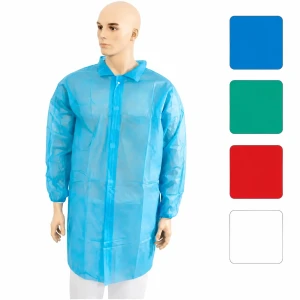 50 Hygienic Disposable Visitors Coats | Various Colours