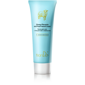 Krem do rąk z placentą i perłami (40104) Sheep Placenta and Pearl Hand Cream, 80 ml