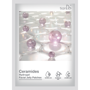 Hydrożelowe płatki do skóry z ceramidami Ceramides Hydrogel Facial Jelly Patches, 4 pcs x 3 g (50120)