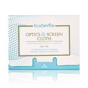 Ściereczka do optyki i ekranów Optics & Screen Cloth, 1 pc