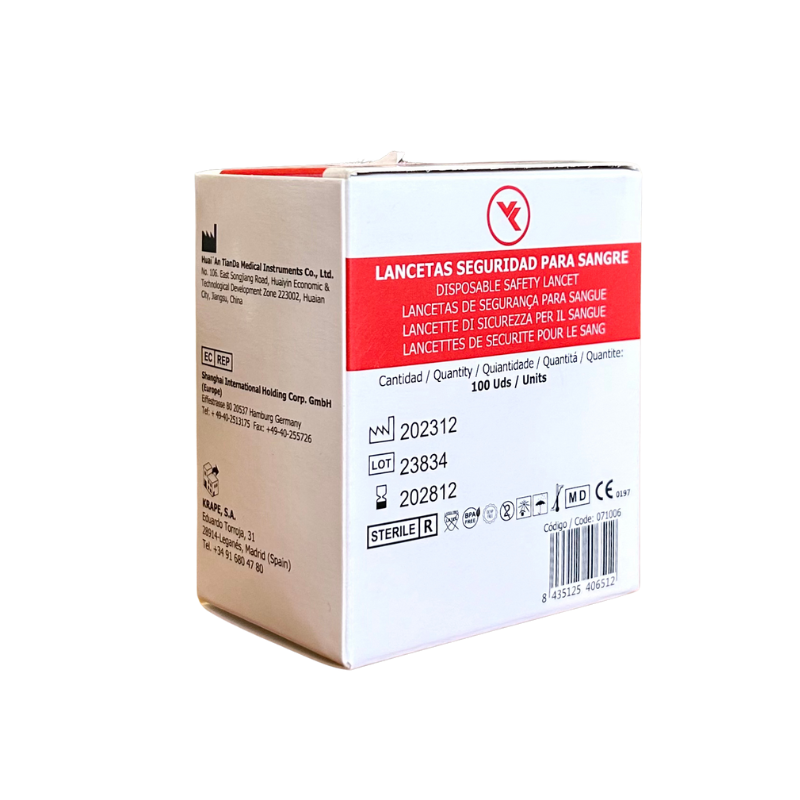 Lancetas para Glucómetro Dr. Auto (100 unidades)