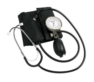 Tensiómetro Riester Sanaphon®, brazalete velcro con puente adultos