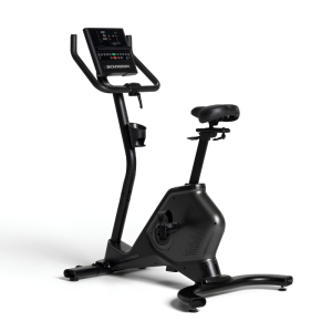 Bicicleta Estática Vertical Schwinn 590U con Pantalla de 7", Bluetooth y 25 Niveles de Resistencia