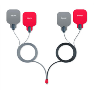 Beurer ELECTRODOS GRIS/ROJO + CABLE PARA EM-59/89