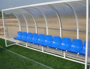 Banquillo de suplentes ocho plazas
