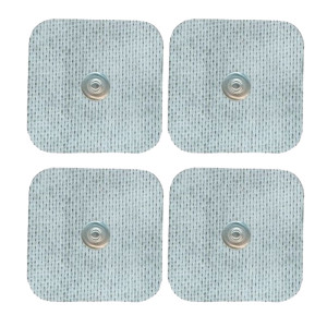 Electrodos Adhesivos de Snap Kinefis 5X5 cm (Bolsa 4 Unidades)