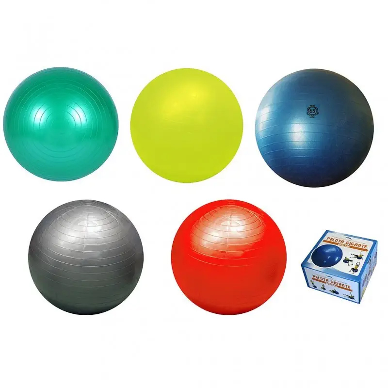 Pelota gigante anti-rotura tipo bobath: ideal fitness y pilates (color según disponibilidad)