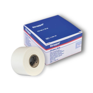 Strappal 2,5 cm x 10 metros: Tape adhesivo inelástico - Venta en cajas de 36 unidades