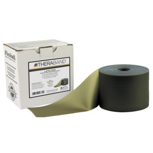 Thera Band Latex Free 22,9 metros: Cintas sin Látex de Resistencia Olímpica - Color Oro