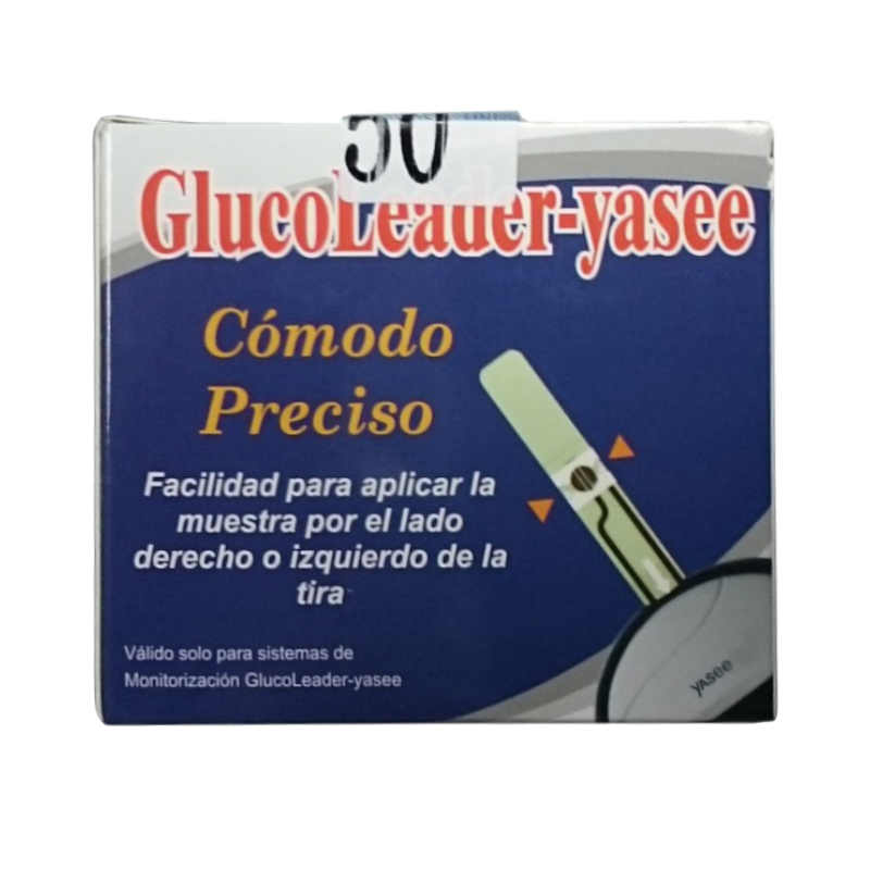 Tiras reactivas para glucómetro Yasee GLM76 (50 unidades)