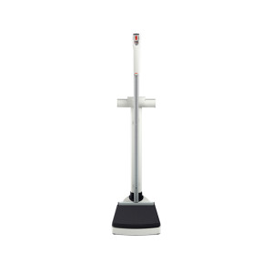 Báscula electrónica de columna SECA 704 s: Wireless, con indicador digital y con medidor de IMC