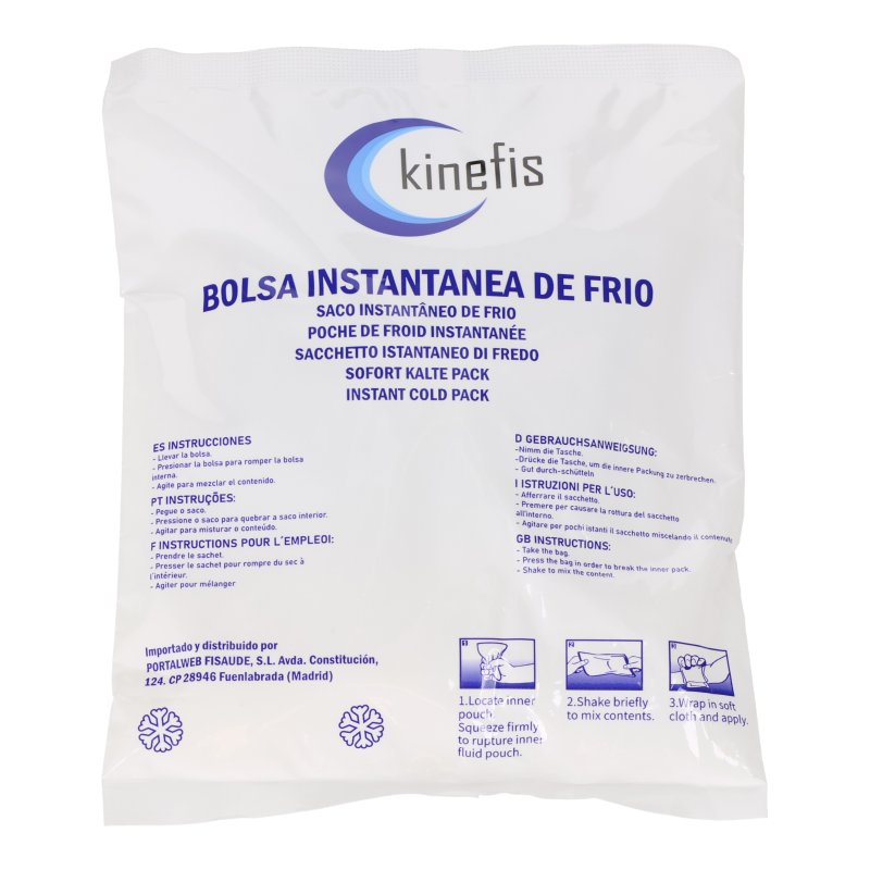 Bolsa de Frío Instantáneo Kinefis Cryo Therm Fast (14x18 cm)