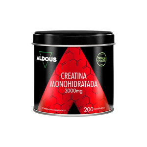 Creatina Monohidratada Aldous (200 comprimidos)