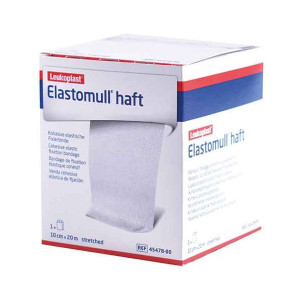 Elastomull Haft 10 cm x 20 metros: Venda elástica cohesiva de gasa (Unidad)