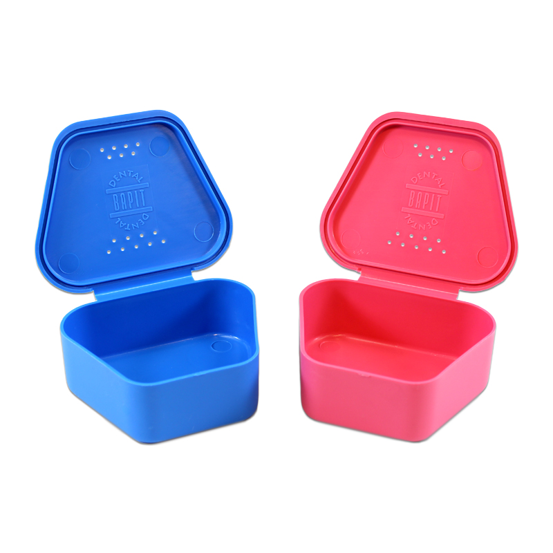 Estuche para entrega de ortesis rosa/azul