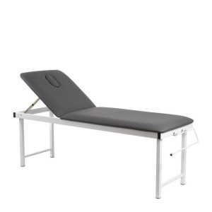 Camilla Fija Fix Coinfycare: Dos Cuerpos, Profesional para Fisioterapia y Masaje con Respaldo Ajustable y Tapizado Antibacteriano