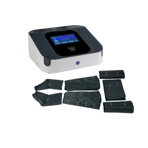 Presoterapia HighTech Air: Pantalla táctil, cuatro programas de trabajo y traje completo (botas, piernas, brazos y faja abdominal) - La presoterapia