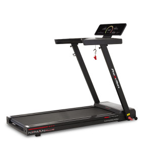 Cinta de correr Nyman Plus Ultra-plegable BH Fitness: perfecta para los usuarios que quieren practicar un ejercicio moderado en casa