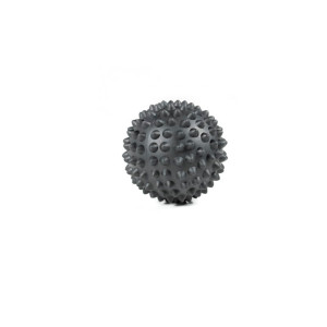 Pelota de Masaje con Pinchos O'Live: Relaja los Músculos y Reduce el Estrés (9 centímetros - color negro)