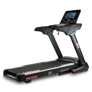 Cinta de correr RS1000 Multimedia BH Fitness: con una pantalla táctil de 16" y tecnología Touch - Fun que permite visualizar contenido multimedia